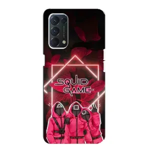 Чохол Гра в кальмара для OPPO A74 (Охоронці Гра кальмара)