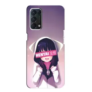 Чехол с принтом «Hentai chan» для OPPO A74