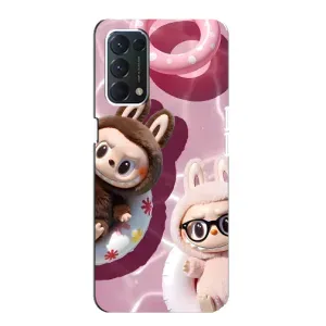 Чохол з Лабубу на OPPO A74 (Іграшка Лабубу)