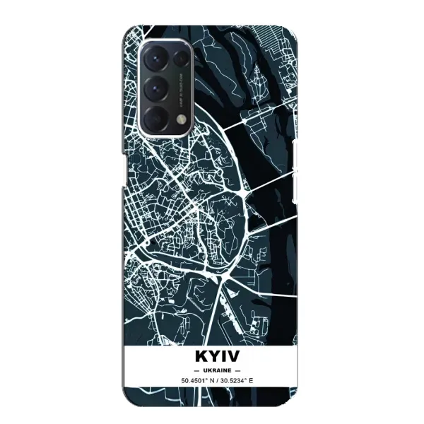 Чехол с принтом «Киев» для OPPO A74