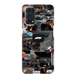 Чохол Формула1 на OPPO A74 (Гоночний колаж Ф1)
