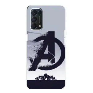 Чохли з героями Марвел OPPO A74 (VPrint) (Команда А)