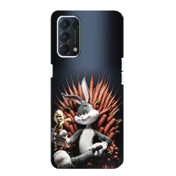 Чохол з принтом «Король Кролик» для OPPO A74