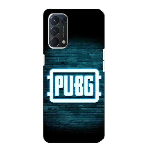 Чохол з принтом «Лого PUBG» для OPPO A74