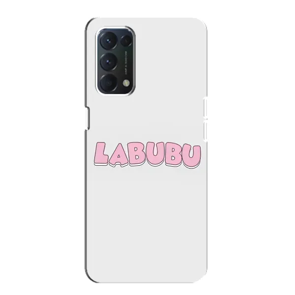 Чехол с принтом «Лого Лабубу» для OPPO A74 Чехол с принтом «Лого Лабубу» для OPPO A74