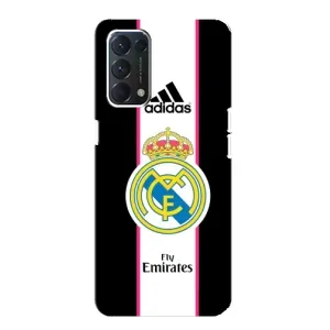 Чохол для OPPO A74 з принтом Реал Мадрид (Лого Real Madrid)