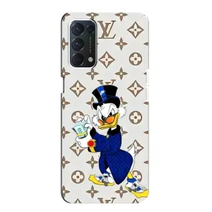 Чехли для OPPO A74 - Скрудж МакДак Louis Vuitton (PREMIUMPrint) (Макдак на стилі)