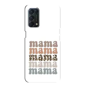 Чохли для мами на OPPO A74 (Текстовий колаж мама)