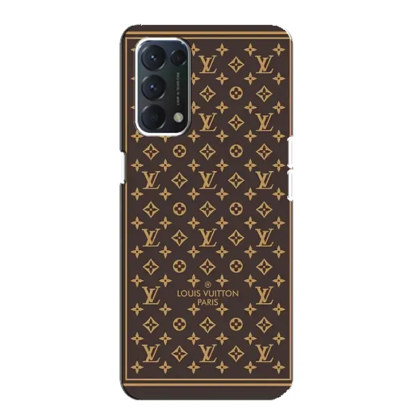 Чехол с принтом «обои LV» для OPPO A74
