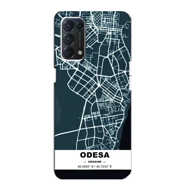 Чехол с принтом «Одесса» для OPPO A74