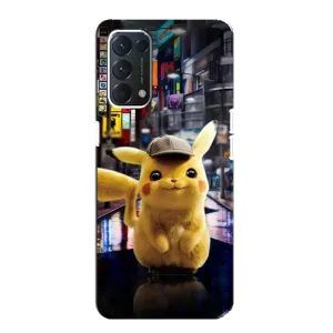 Чохли з крутими принтами для OPPO A74 - (PREMIUMPrint) (Пикачу)
