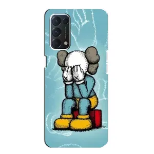 Чохли для OPPO A74 - Bearbrick Louis Vuitton (PREMIUMPrint) (Плач Bearbrick)