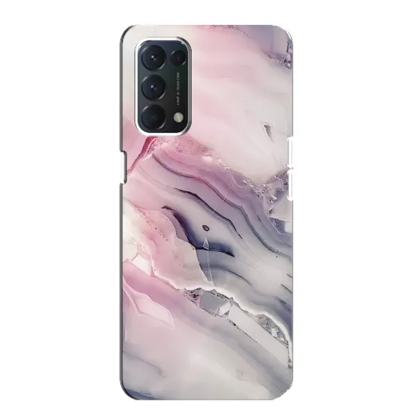 Чехол с принтом «Пурпурный Мрамор» для OPPO A74 Чехол с принтом «Пурпурный Мрамор» для OPPO A74