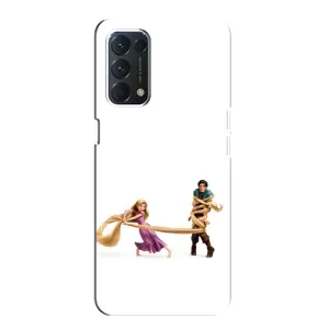 Чохол Рапунцель для OPPO A74 (Рапунцель та Флін)
