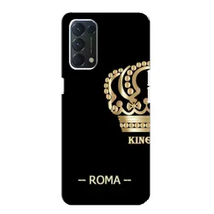 Чохли для OPPO A74 (VPrint) - Футбольні клуби (Roma)