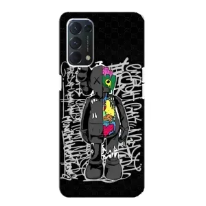 Чохли для OPPO A74 - Bearbrick Louis Vuitton (PREMIUMPrint) (Стиль Bearbrick)