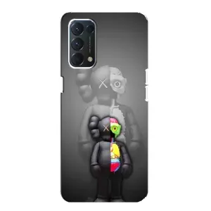 Чохли для OPPO A74 - Bearbrick Louis Vuitton (PREMIUMPrint) (Тіло Bearbrick)
