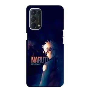 Naruto Anime Чехлы для Оппо А74 (AlphaPrint) (тень Наруто)