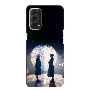Чохли Венсдей на OPPO A74 Уенсдей (AlphaPrint) (Венздей та Інід)