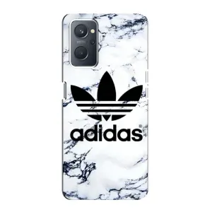 Чехлы Адидас для Oppo A76 (AlphaPrint) (Адидас на мраморе)