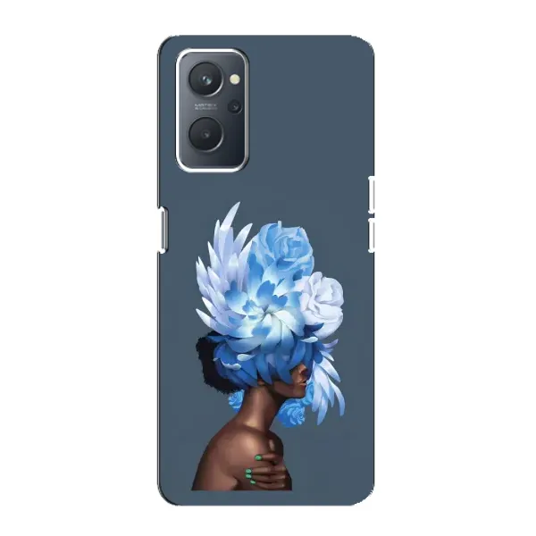Чохол з принтом «Квіти на голові» для OPPO A76 Чохол з принтом «Квіти на голові» для OPPO A76