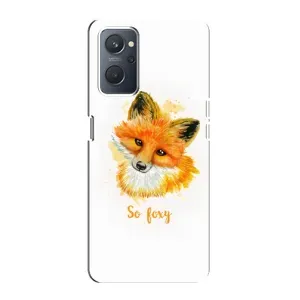Чехлы с картинкой Лисички для Oppo A76 (VPrint) (Девочка Лиса)