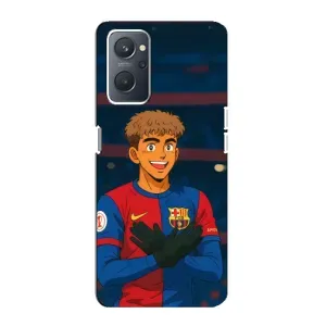 Чехол с футболистом Ламин Ямаль Oppo A76 (Футболист Ямаль)