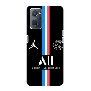 Чехлы PSG для Oppo A76 (AlphaPrint) (футболка ПСЖ)