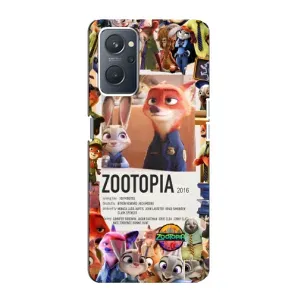 Чохол Зоотрополіс на Oppo A76 (Постер Зоотрополіс)
