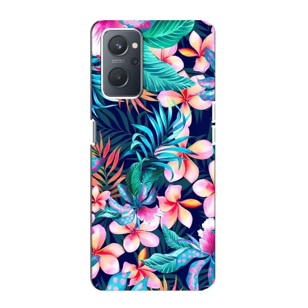 Чохол з принтом «Мальовничі квіти» для OPPO A76 Чохол з принтом «Мальовничі квіти» для OPPO A76