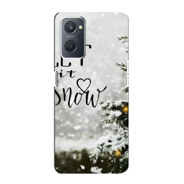 Чехол с принтом «Let it snow» для OPPO A76 Чехол с принтом «Let it snow» для OPPO A76