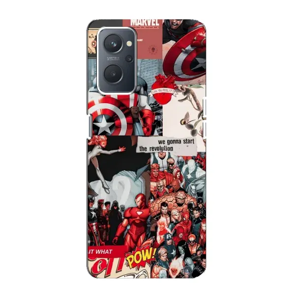 Чехол с принтом «Марвел Комикс» для OPPO A76