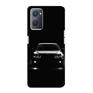 Чехол для Оппо А76 - с принтом БМВ (AlphaPrint) (Машина BMW)
