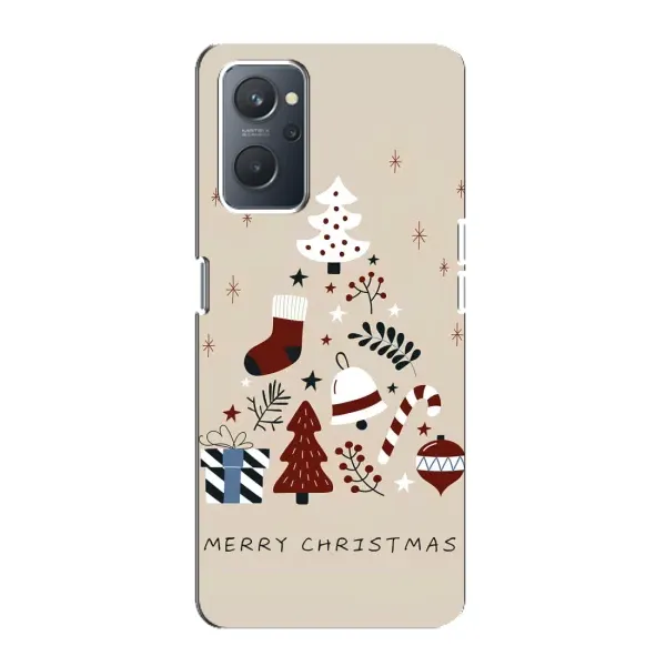 Чехол с принтом «Merry Christmas» для OPPO A76