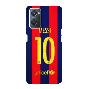 Чехлы Месси для Oppo A76 (AlphaPrint) (Messi Barca 10)
