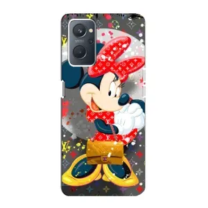 Чехол Disney Mouse Oppo A76 (PREMIUMPrint) (Minni с бантиком)