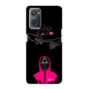 Чехол с принтом «Минимализм Игра кальмара» для OPPO A76