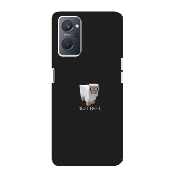 Чехол с принтом «Овечка Майнкрафт» для OPPO A76