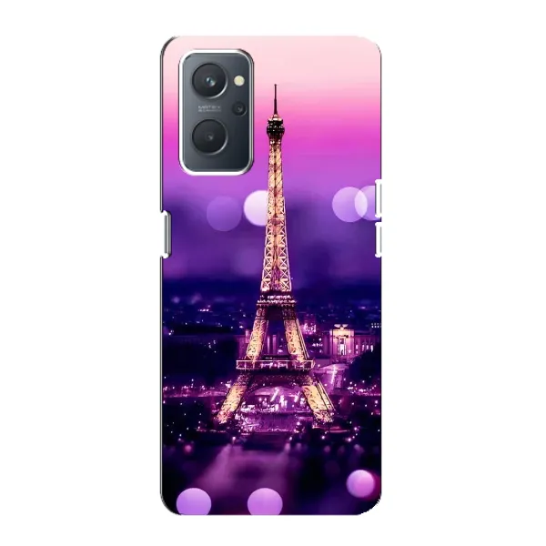 Чохол з принтом «Париж Башня» для OPPO A76