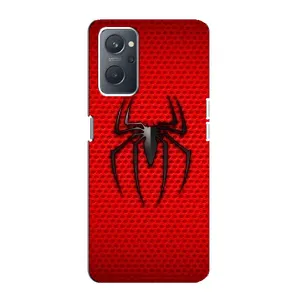 Чехол с человеком пауком для Oppo A76 - (AlphaPrint) (Паук Марвел)