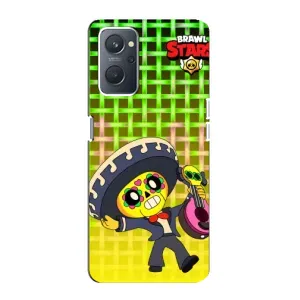 Чехлы Brawl Stars для Oppo A76 (AlphaPrint) (Поко в самбреро)