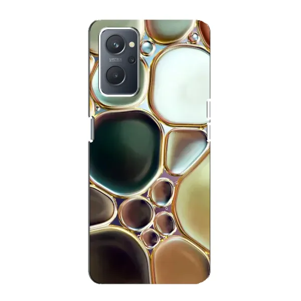 Чохол з принтом «Радужний Мрамор» для OPPO A76