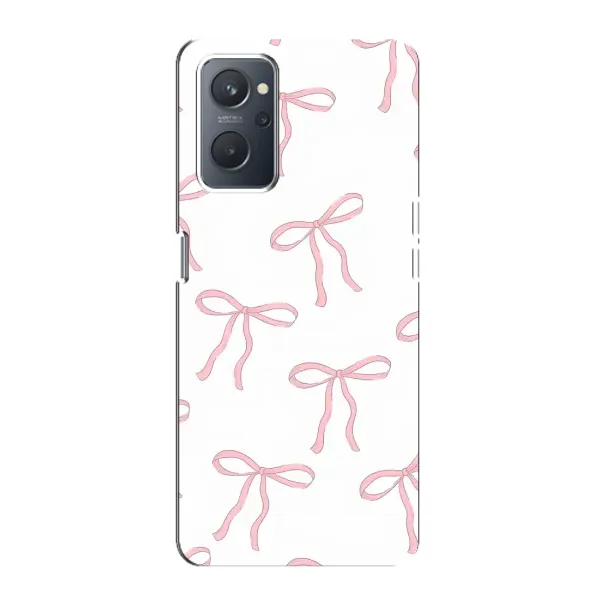 Чохол з принтом «Рожеві бантики» для OPPO A76