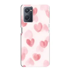 Чехол с розовым рисунком для Oppo A76