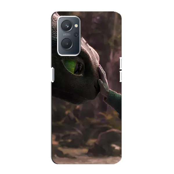 Чехол с принтом «Сцена с драконом» для OPPO A76