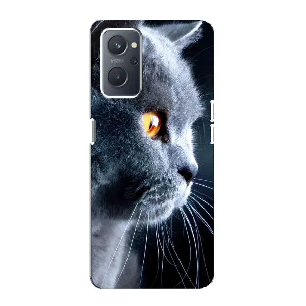 Чохол з принтом «Сірий Кіт» для OPPO A76 Чохол з принтом «Сірий Кіт» для OPPO A76