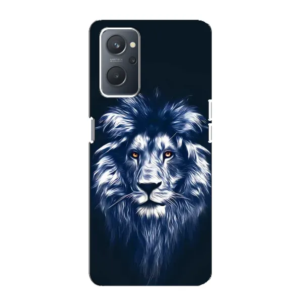 Чехол с принтом «Синий Лев» для OPPO A76