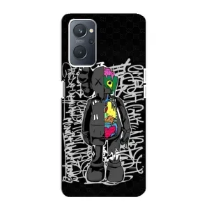 Чехлы для Oppo A76 - Bearbrick Louis Vuitton (PREMIUMPrint) (Стиль Bearbrick)
