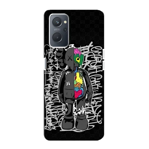 Чохол з принтом «Стиль Bearbrick» для OPPO A76