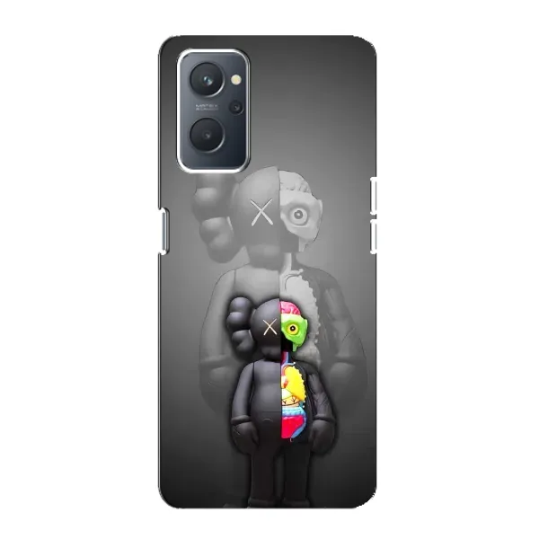 Чохол з принтом «Тіло Bearbrick» для OPPO A76